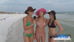 Pennie Tour in Destin, Florida with Bikini girls